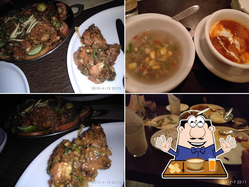 Food at Volga Restaurant