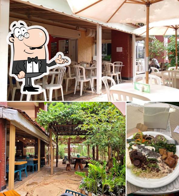 Veja imagens do interior do Amor à Natureza Restaurante Natural