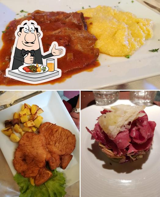 Cibo al Antica Trattoria Lampugnano