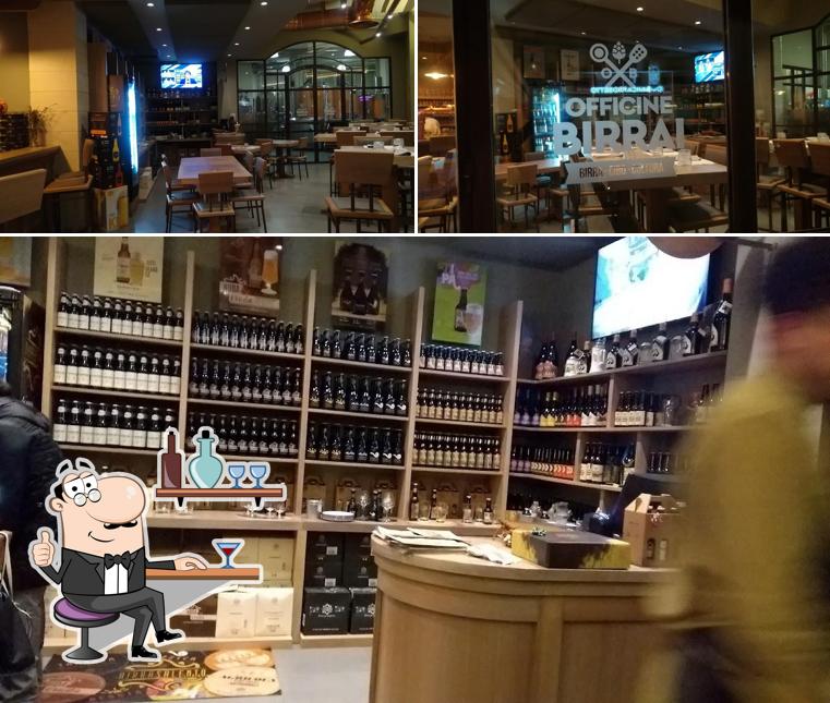 Gli interni di Officine Birrai