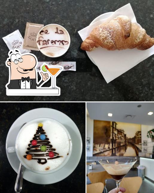 La bevanda e cibo del ristorante