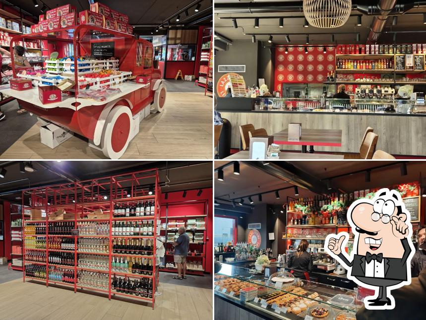 Dai un'occhiata agli interni di Punto Rosso Lazzaroni