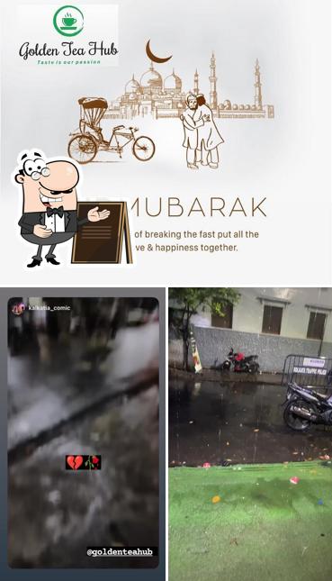 The exterior of Golden Tea Hub