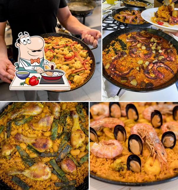 Paella al Malvarrosa