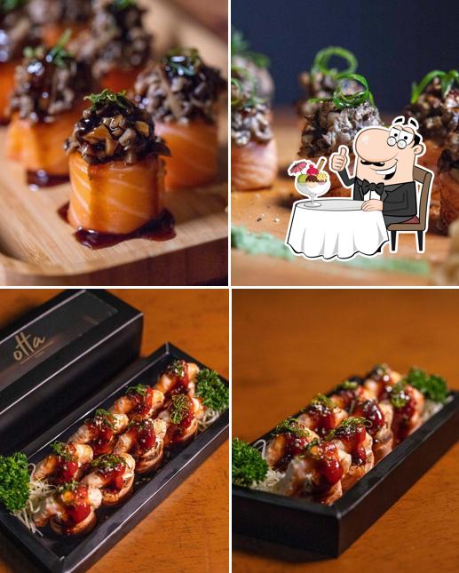 Otta Sushi oferece uma seleção de pratos doces