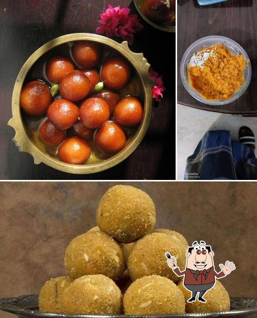 Food at Sri Narayan Misthan Bhandar