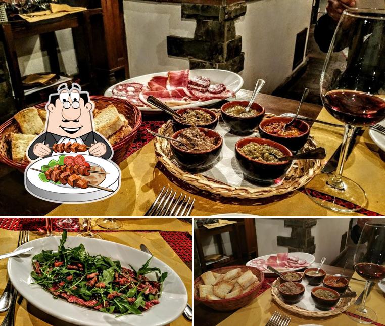 Cibo al Hosteria del Bricco