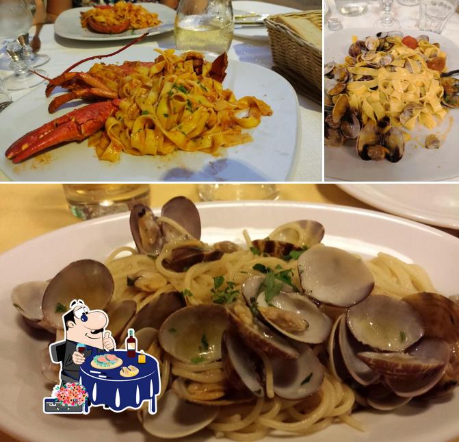 La Taverna propone un'ampia gamma di prodotti di cucina di mare