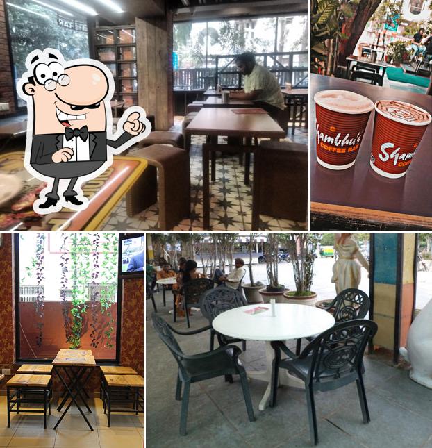 Check out how Shambhu's Coffee Bar looks inside
