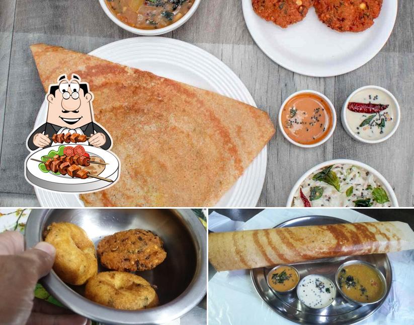 Meals at New Madras cafe