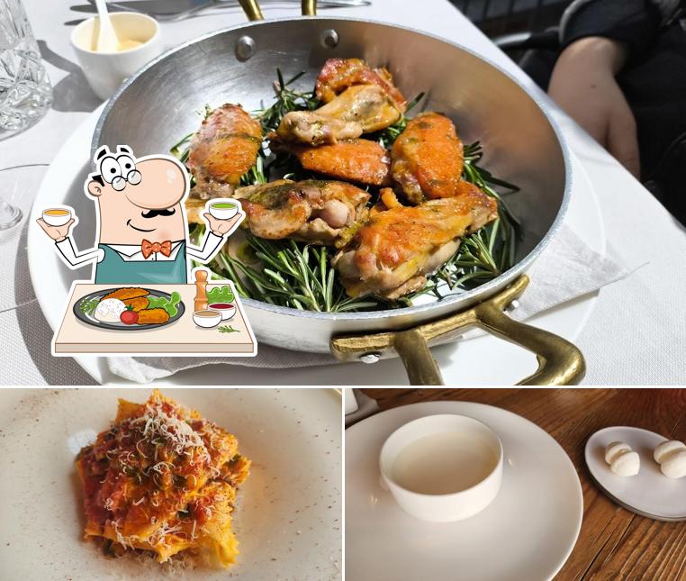 Platti al Osteria Tre case