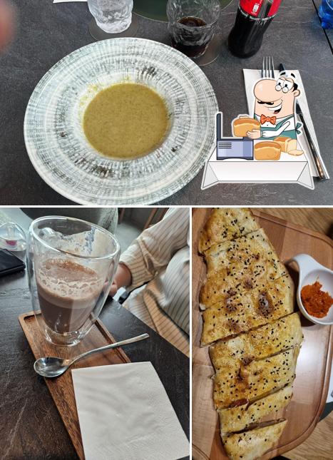 Pane all'aglio al Riverside Bistro