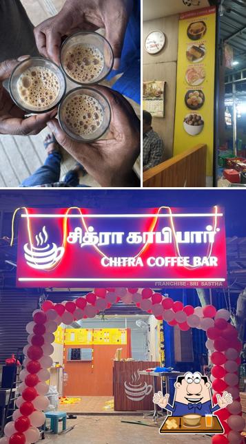 Food at Chitra coffee bar