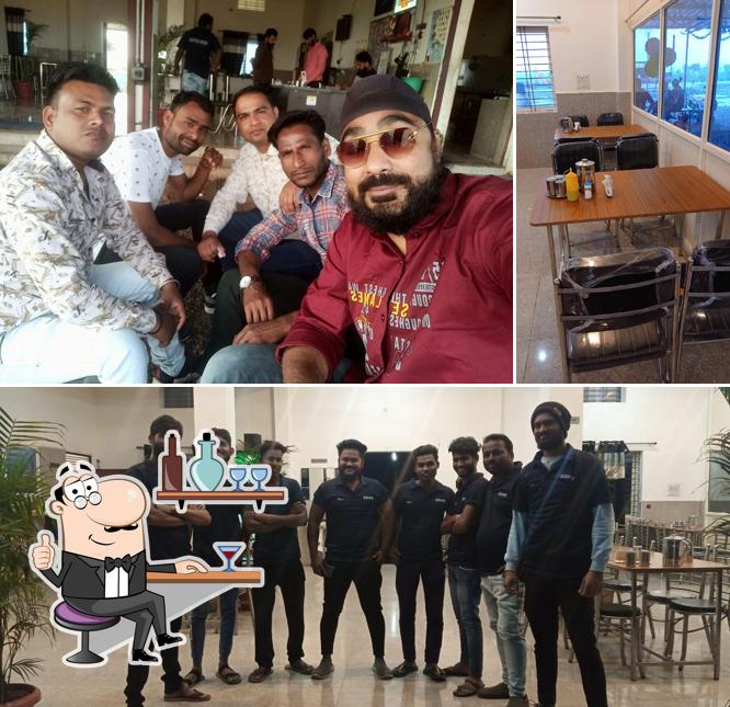 The interior of NAIVAIDHYAM HOTEL FAMILY RESTORENT AND DHAWA