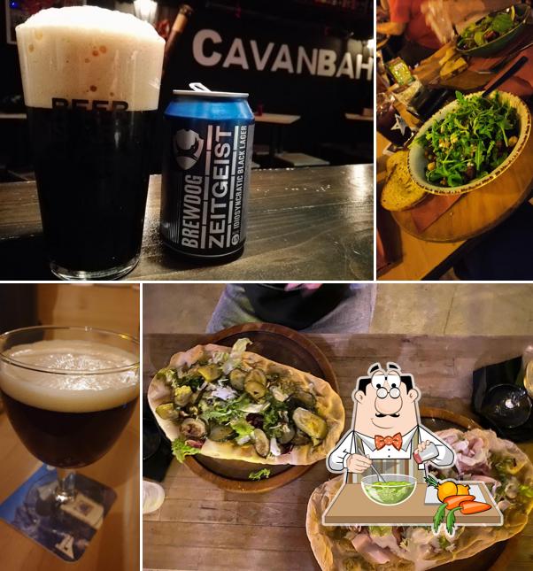 Insalata di alghe al Cavanbah Pub