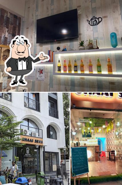 The interior of Chaai Seth (Ahmedabad)