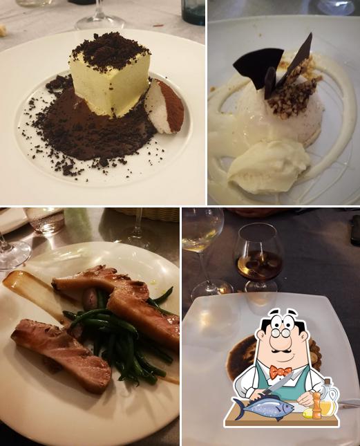 Salmone grigliato al Ristorante Beccofino di Brunelli Sergio