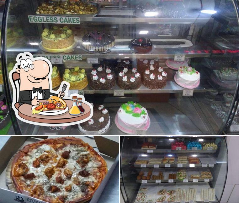 Order pizza at Rozana Bakery Shop