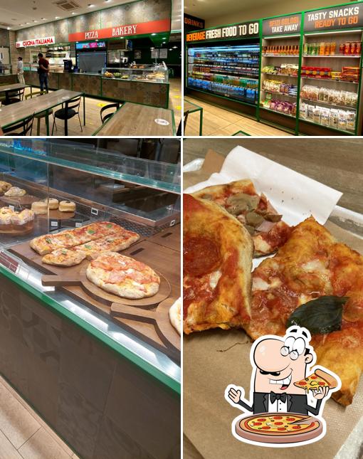 Ordina una pizza a Semplicemente Roma - Fiumicino Aeroporto Arrivi