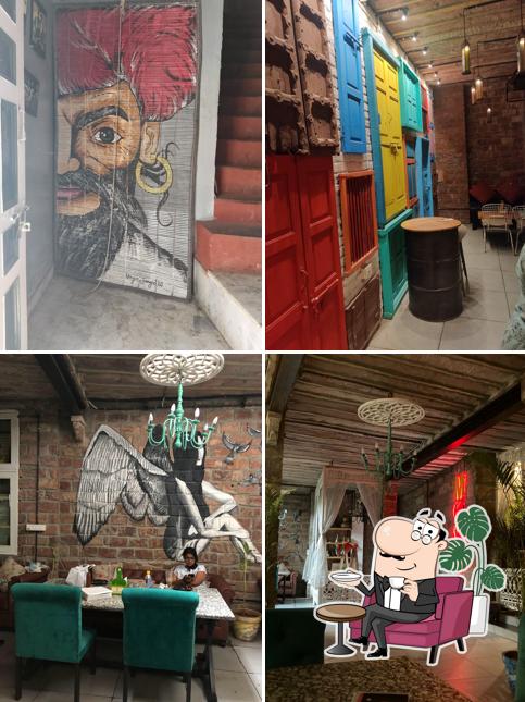 The interior of The Men Cave