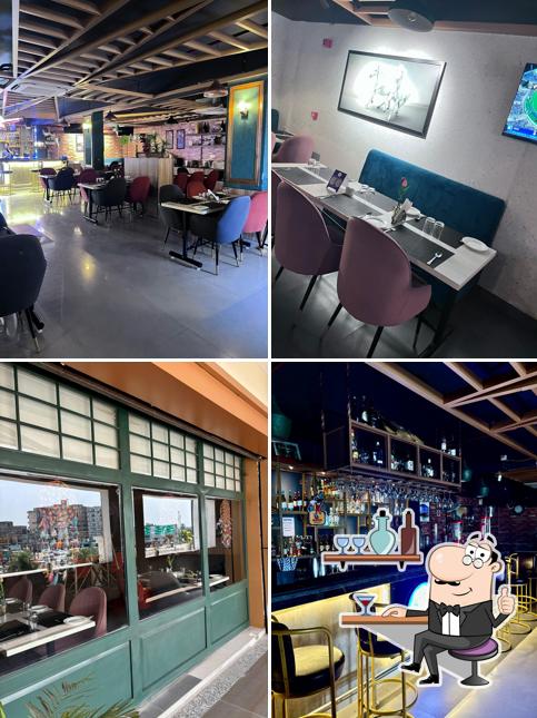 The interior of AP's Multi Cuisine Restaurant and Bar