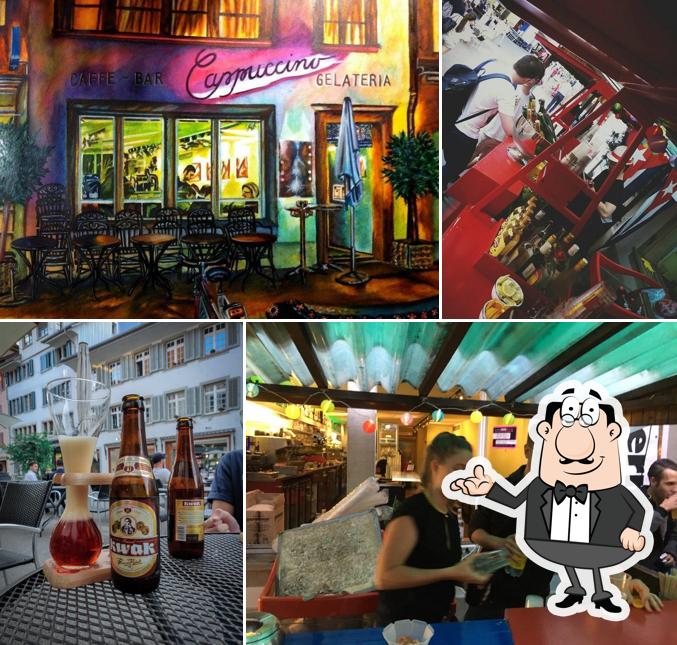 Dai un'occhiata agli interni di Caffè Cappuccino