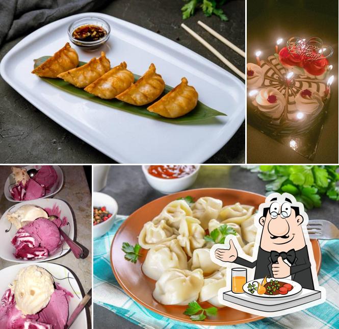 Food at Dark House Cafe