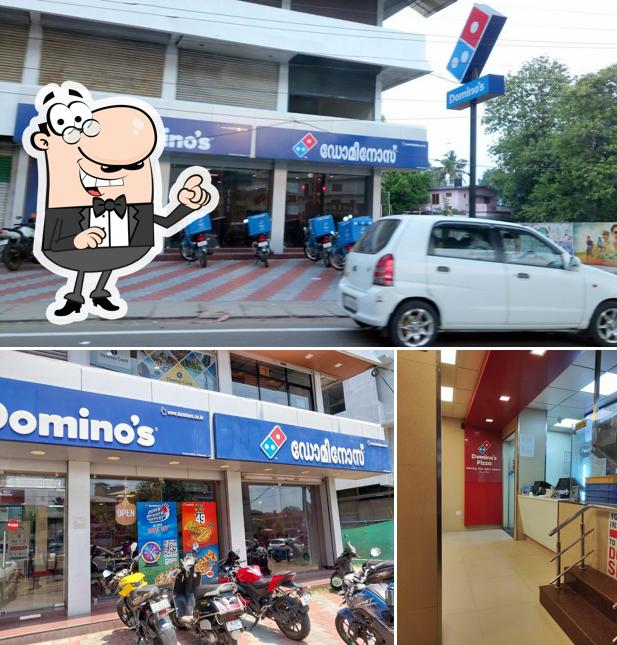 Enjoy the view at the outside area of Domino's Pizza Koonamthai, Edappally