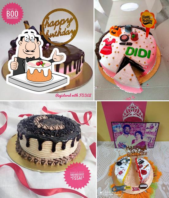 See this picture of BAKE-A-BOO