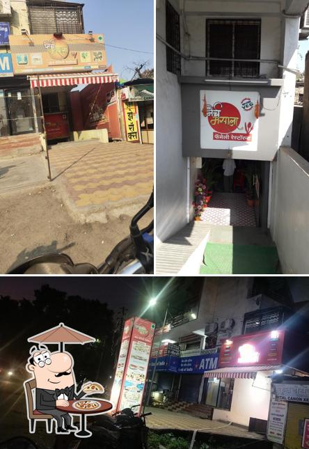 The exterior of Hotel Mirch Masala