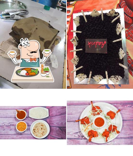 Food at Maa Gauri Annndata Aahar Kendra