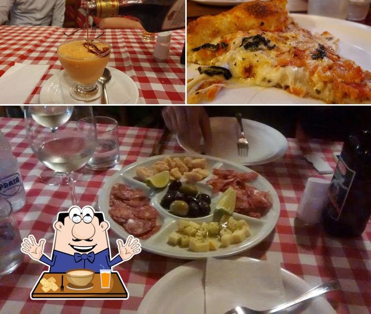 Platos en Margherita Pizzeria