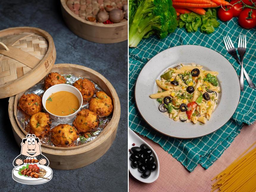 Food at Bot 9 AI Themed Restaurant