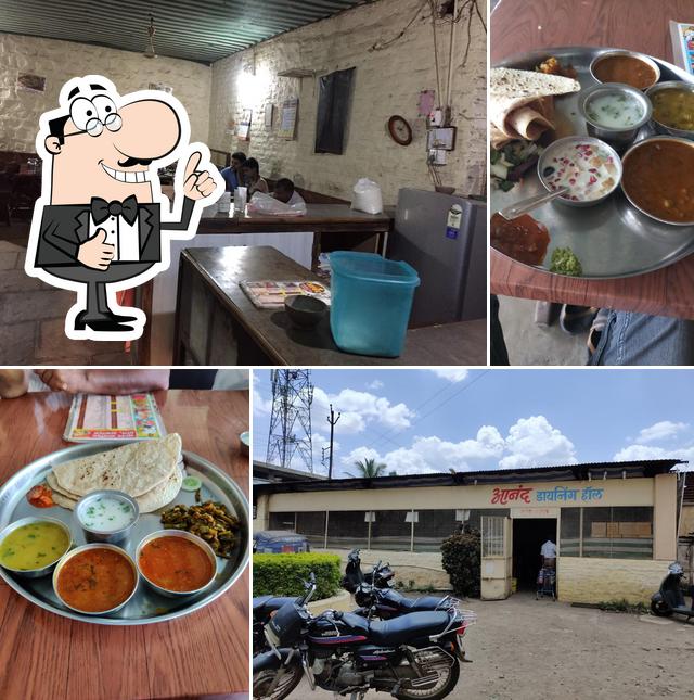 Look at the pic of Anand Dining Hall