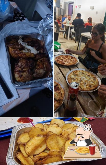 Patatine fritte al Luna Rossa