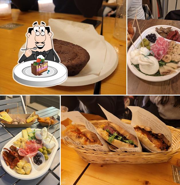 Torta al cioccolato al Ristorante Risatini