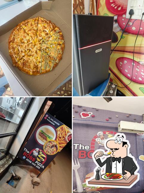 Food at THE BOSS PIZZA