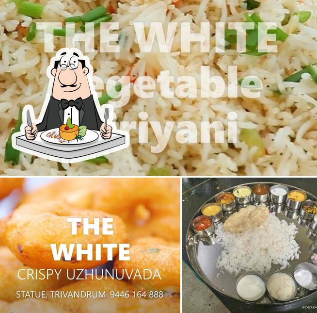 Food at The White Food Maker's And Restaurant