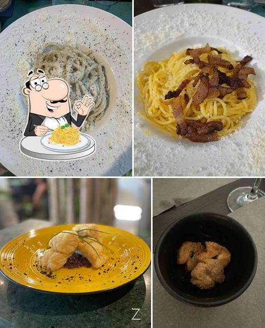 Spaghetti alla carbonara al Ziró Lounge Club