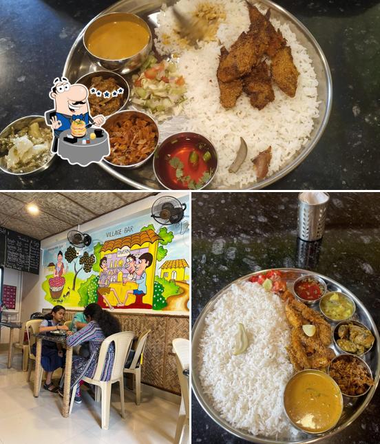 Take a look at the image showing food and interior at Shraddha classic canteen