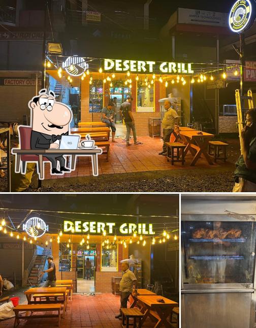 Check out how Desert Grill looks inside