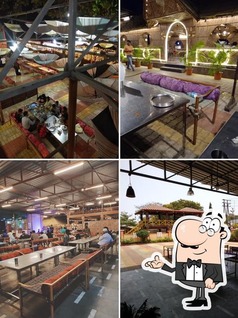 Take a seat at one of the tables at Shalimar Dhaba