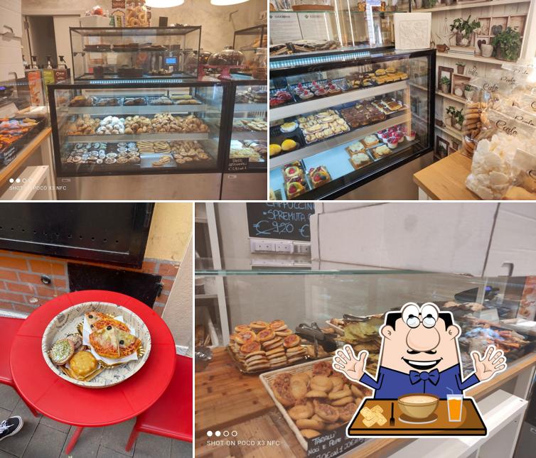 Cibo al Carlo Pasticceria e Le mani e pasta