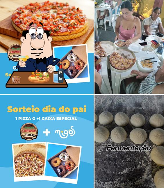 Bruschettas em O Lenhador Pizzaria & Restaurant