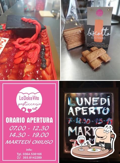 Cibo al Pasticceria La Dolce Vita