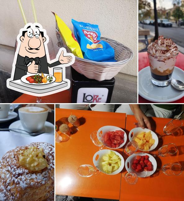 Mousse al cioccolato al Chiosco italia