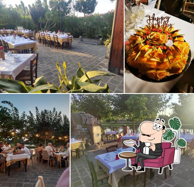 Siediti a un tavolo di Ristorante Lago Azzurro - Pesca sportiva