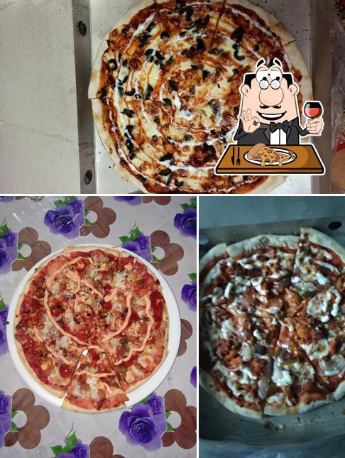 Order pizza at CRISPY