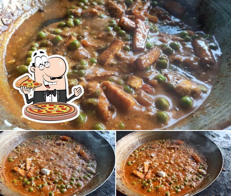 Order pizza at Joshi Hotel