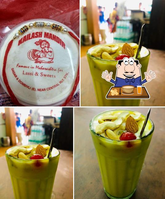 Food at Kailash Mandir Lassi And Sweets